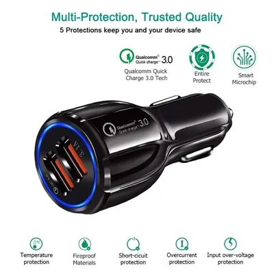 Leather grain gravity mobile phone car holder