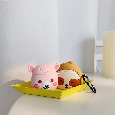 Compatible with Apple, Cute Bluetooth Headphone Soft Case