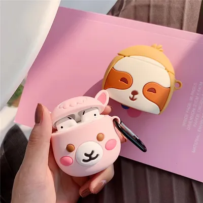 Compatible with Apple, Cute Bluetooth Headphone Soft Case