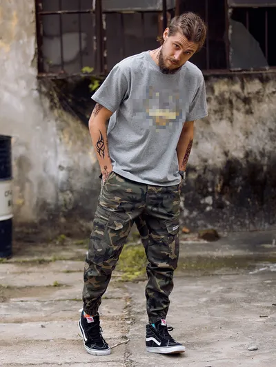 Men's Fashion And Comfort Camouflage Pants
