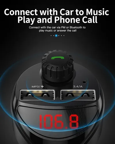 BLUETOOTH FM/AM CAR AUDIO PLAYER