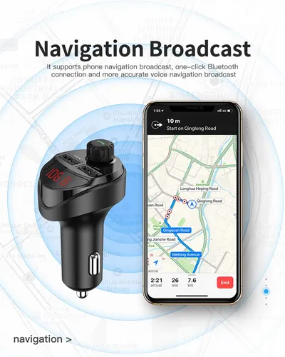 BLUETOOTH FM/AM CAR AUDIO PLAYER