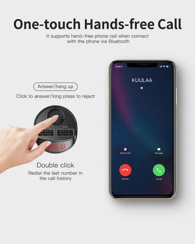 BLUETOOTH FM/AM CAR AUDIO PLAYER