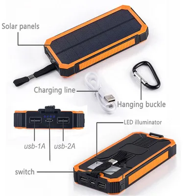 Solar charging treasure