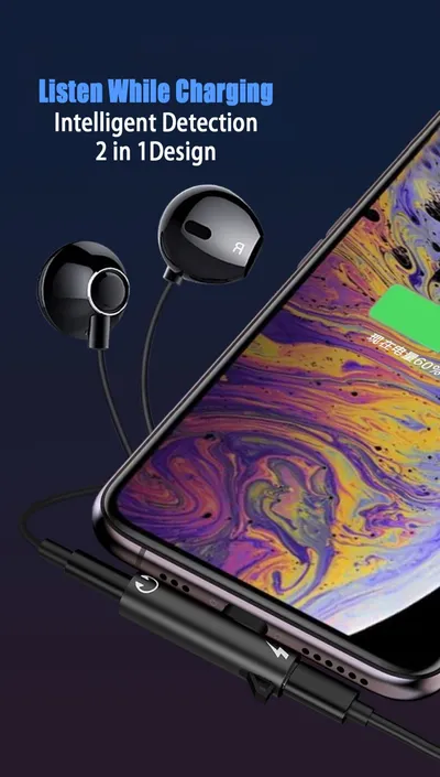 Compatible with  , 3.5mm headphone adapter