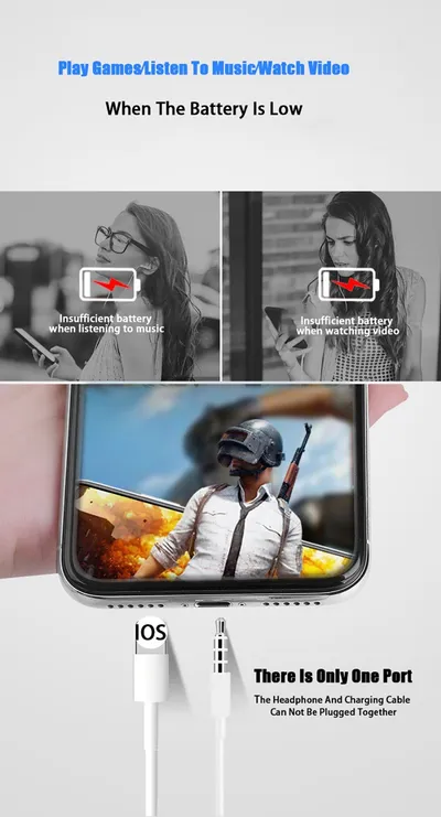 Compatible with  , 3.5mm headphone adapter