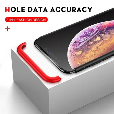 Frosted contrast color mobile phone case