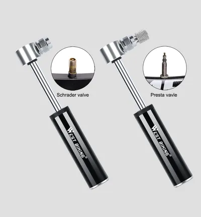 Aluminum bicycle pump