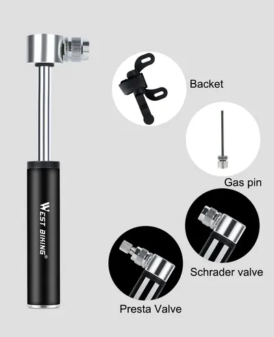 Aluminum bicycle pump