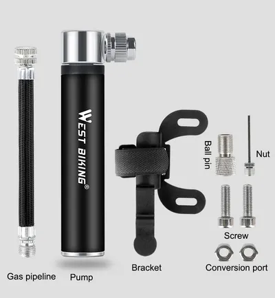 Aluminum bicycle pump