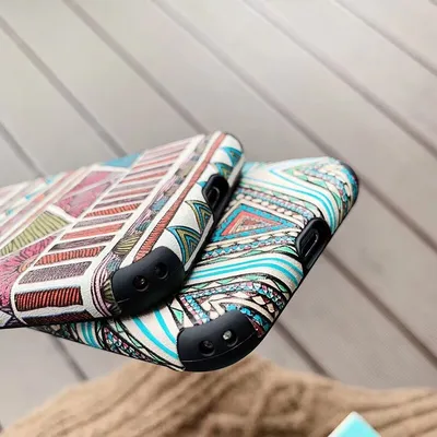 Retro totem ethnic style phone case