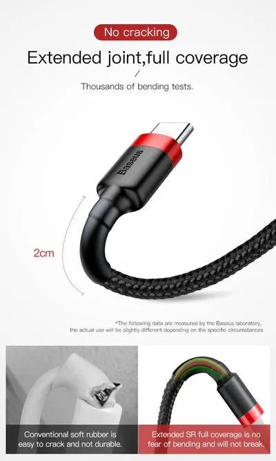 Android Micro Data Cable Charging Transmission 2 In 1 Woven Mobile Phone Charging Cable