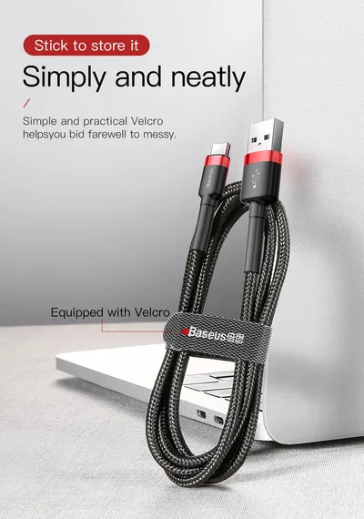 Android Micro Data Cable Charging Transmission 2 In 1 Woven Mobile Phone Charging Cable