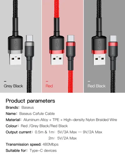 Android Micro Data Cable Charging Transmission 2 In 1 Woven Mobile Phone Charging Cable