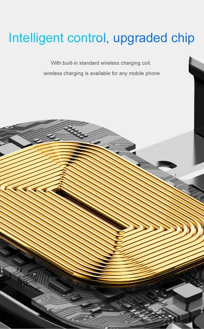 Smart car bracket wireless charging air outlet mobile charging sensor bracket