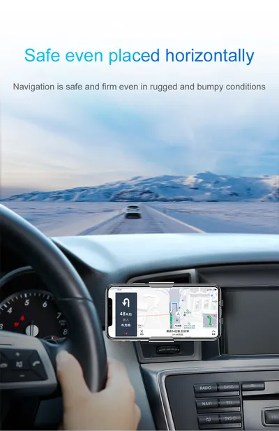 Smart car bracket wireless charging air outlet mobile charging sensor bracket
