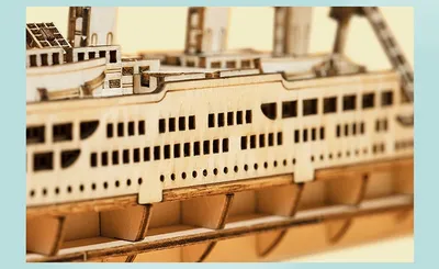 Wooden Puzzle Games Boat & Ship Model Toys For Children Kids Girls Birthday Gift