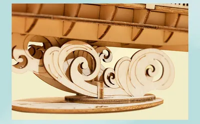 Wooden Puzzle Games Boat & Ship Model Toys For Children Kids Girls Birthday Gift