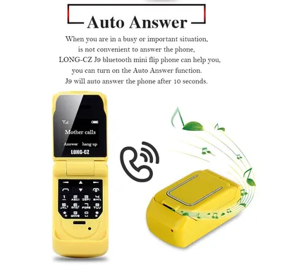 Mini flip phone
