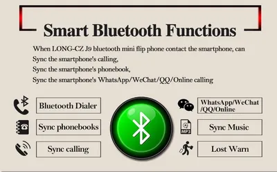 Mini flip phone