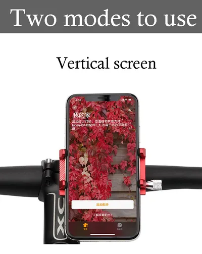 Bicycle phone holder