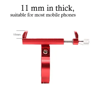 Bicycle phone holder