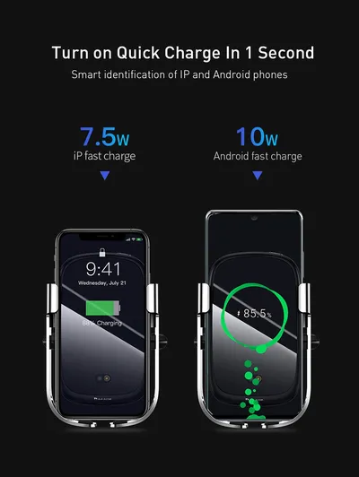 Electric bracket wireless charging intelligent infrared sensor
