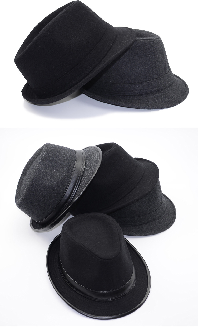 Hat men spring and autumn top hat men hat