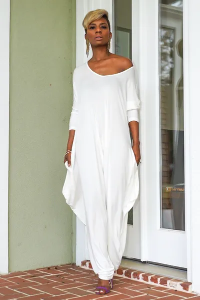 Oversized loose casual jumpsuit