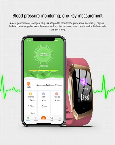 Smart bracelet true color screen pedometer