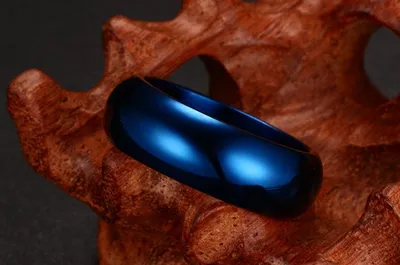 Light body titanium steel ring