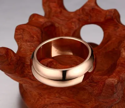 Light body titanium steel ring