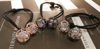 Korean version of hair accessories headdress Dongdaemun new alloy zircon hair ring hollow head rope double ball rubber band hair rope mixed batch