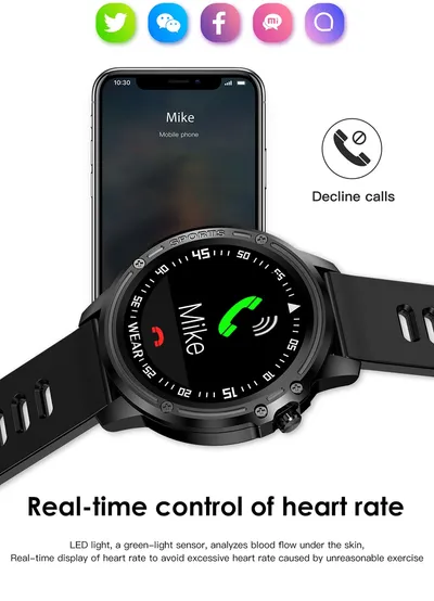 Full screen touch smart bracelet