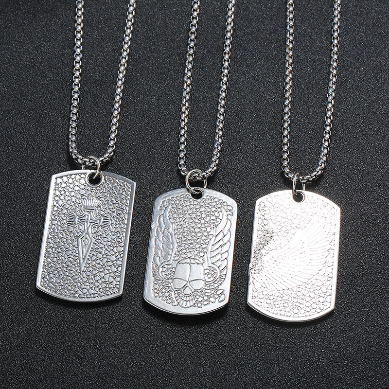 Korean Style Necklace Men Pendant Trendy