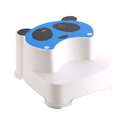 Kids Baby Double-layer Step Stool Children Boys Girls Bathroom Toddler Toilet Training Anti-Slip Footstool