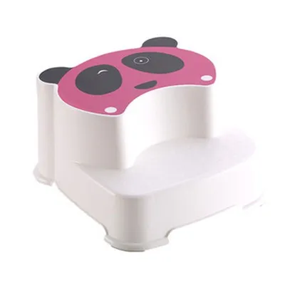 Kids Baby Double-layer Step Stool Children Boys Girls Bathroom Toddler Toilet Training Anti-Slip Footstool