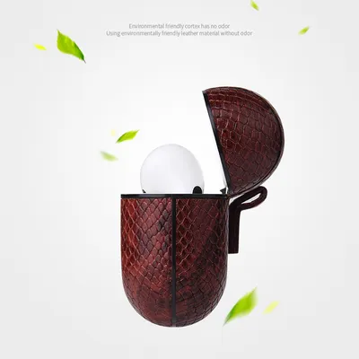 Compatible with Apple, Headphone cover with leather tide Bluetooth headset shell