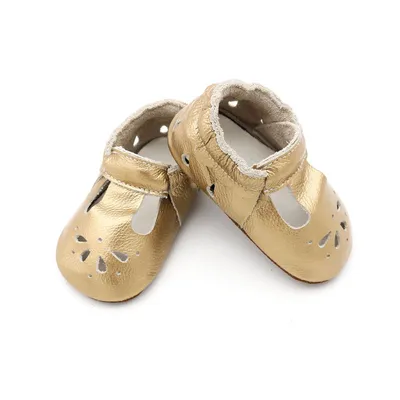 Cowhide baby shoes