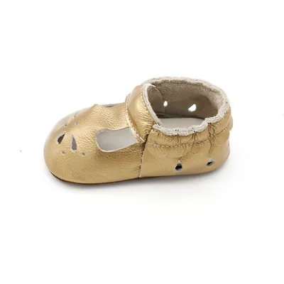 Cowhide baby shoes