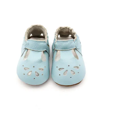 Cowhide baby shoes