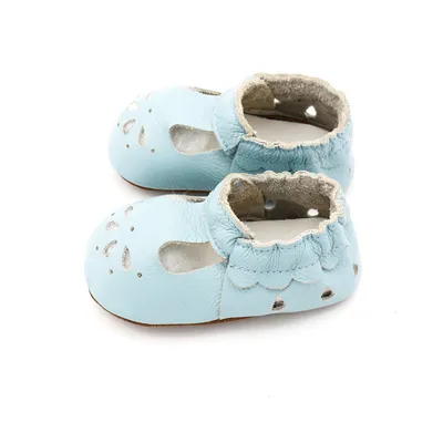 Cowhide baby shoes