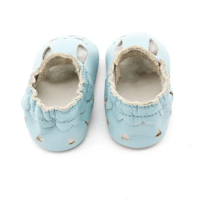 Cowhide baby shoes