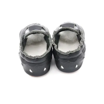 Cowhide baby shoes