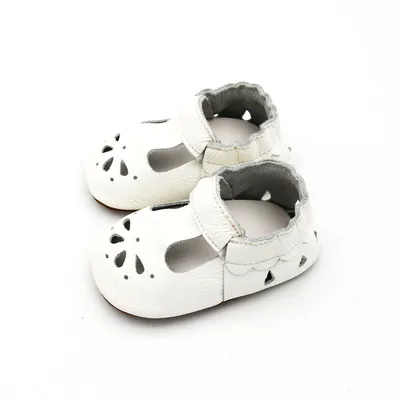 Cowhide baby shoes