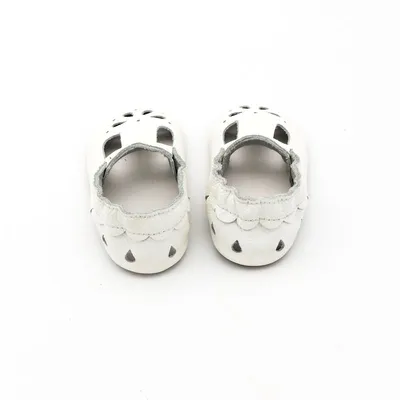Cowhide baby shoes