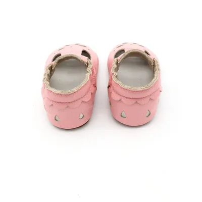 Cowhide baby shoes