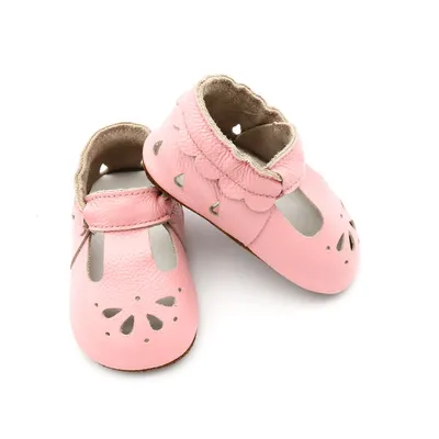 Cowhide baby shoes