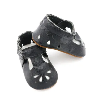 Cowhide baby shoes