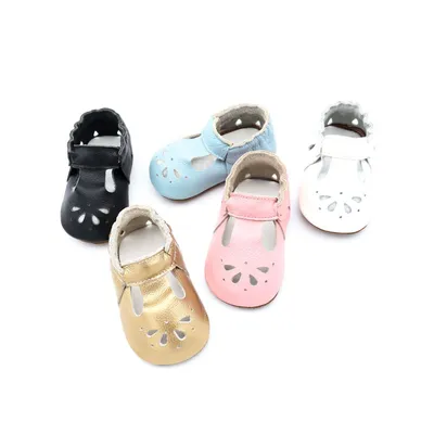 Cowhide baby shoes